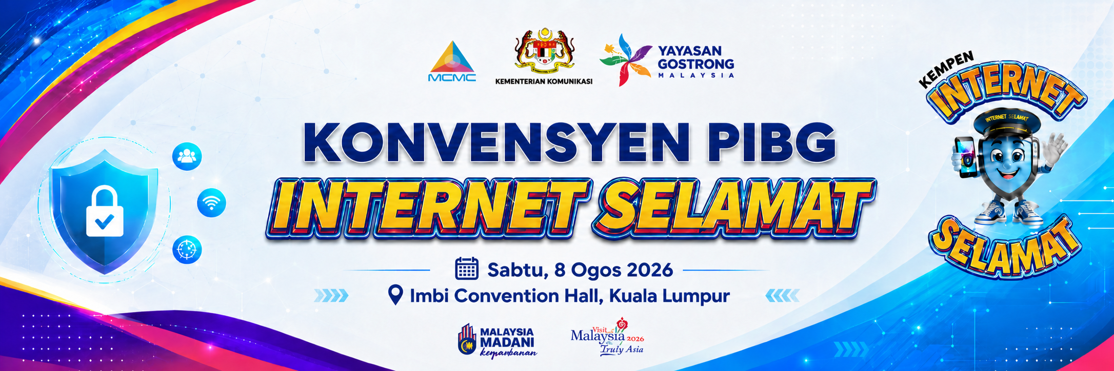 Konvensyen PIBG Internet Selamat — anjuran Yayasan Gostrong Malaysia dan MCMC